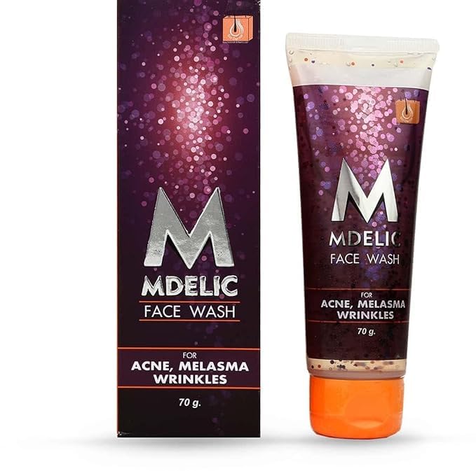 Mdelic Face Wash | Cleanses Deeply Brightens & Soothes Maintains Moisture Balance, 70g - Skiynse Dermatologique