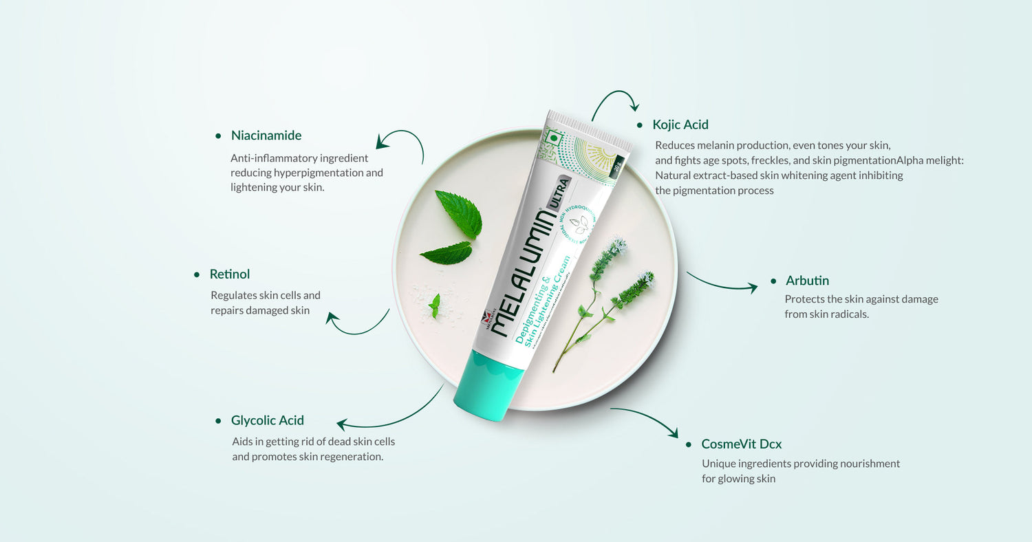 Melalumin Ultra Depigmenting Cream, 20g