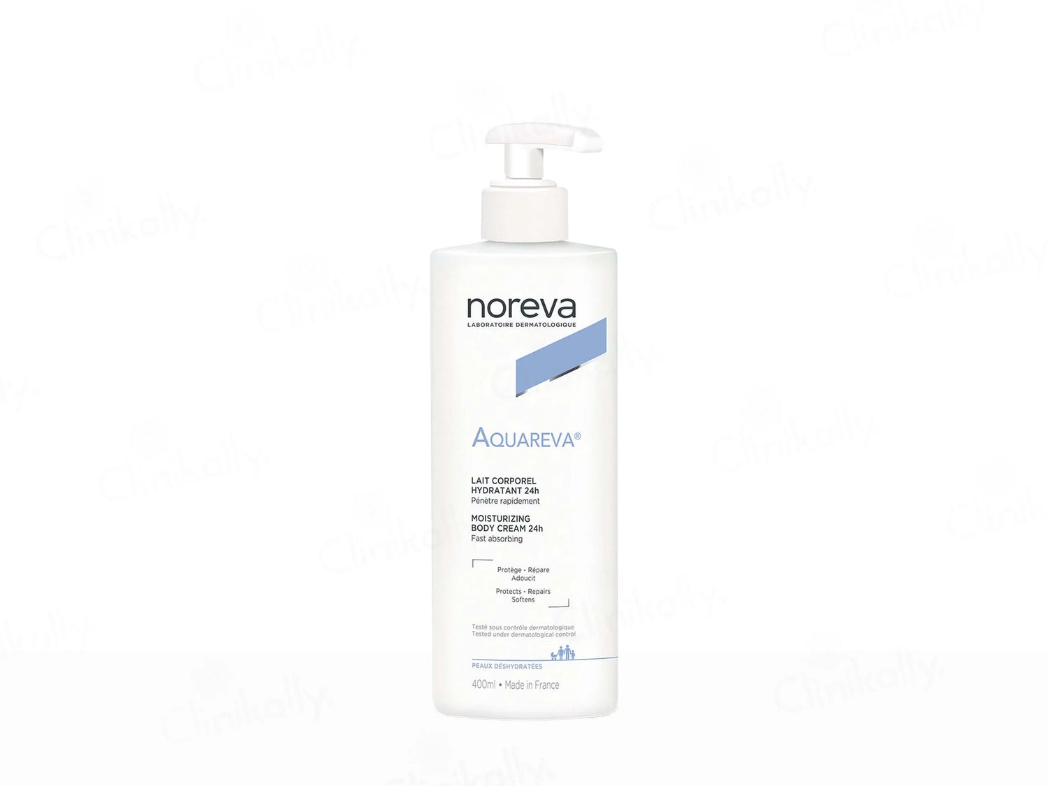 Noreva Aquareva 24H Moisturizing Body Cream | 400 ml - Skiynse Dermatologique