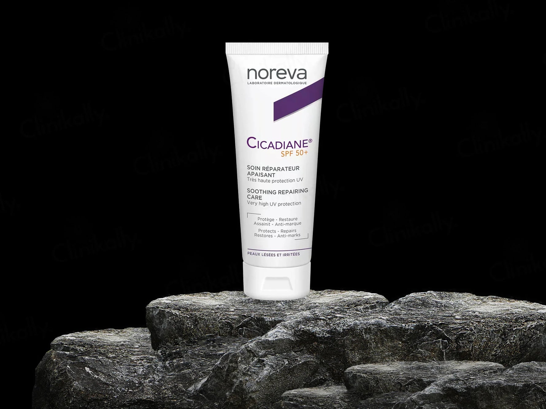 Noreva Cicadiane Soothing Repairing Face & Body Care Sunscreen SPF 50+ | 40 ml - Skiynse Dermatologique