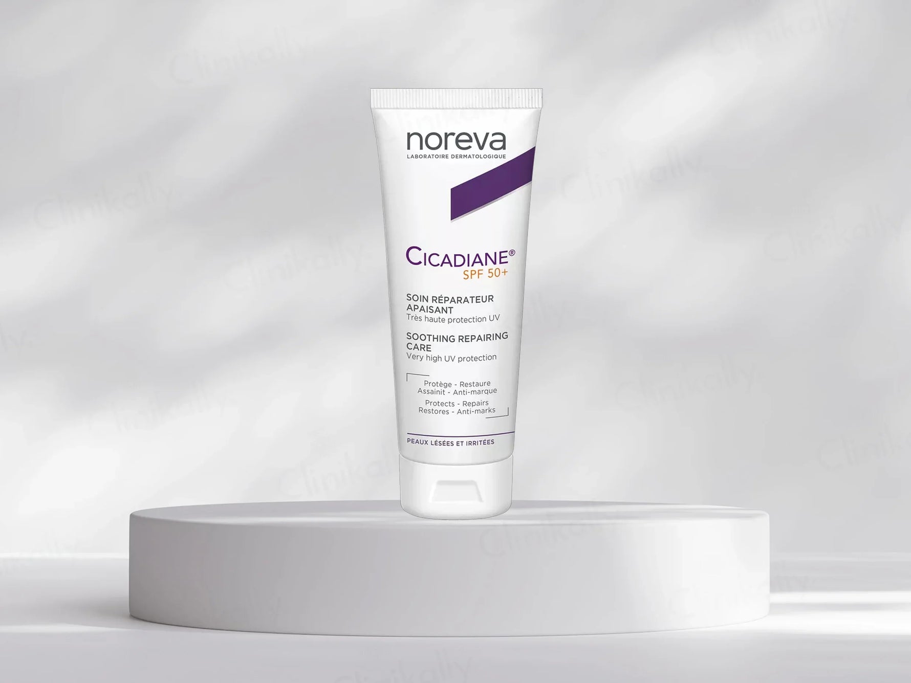 Noreva Cicadiane Soothing Repairing Face & Body Care Sunscreen SPF 50+ | 40 ml - Skiynse Dermatologique