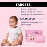 OLEBEST Baby Bathing Bar | 75 g (Pack of 2) - Skiynse Dermatologique