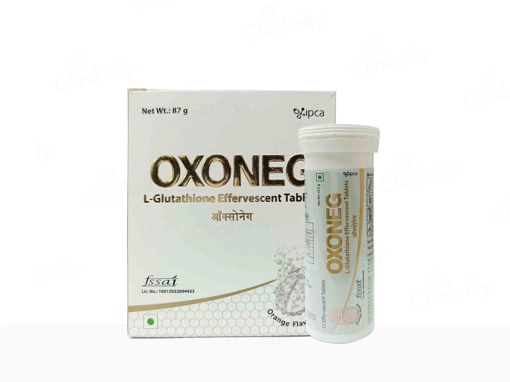 Oxoneg L-Glutathione Effervescent Tablet | Immune Boost, Healthy Liver, Detoxifies | 2*15 Tablets - Skiynse Dermatologique