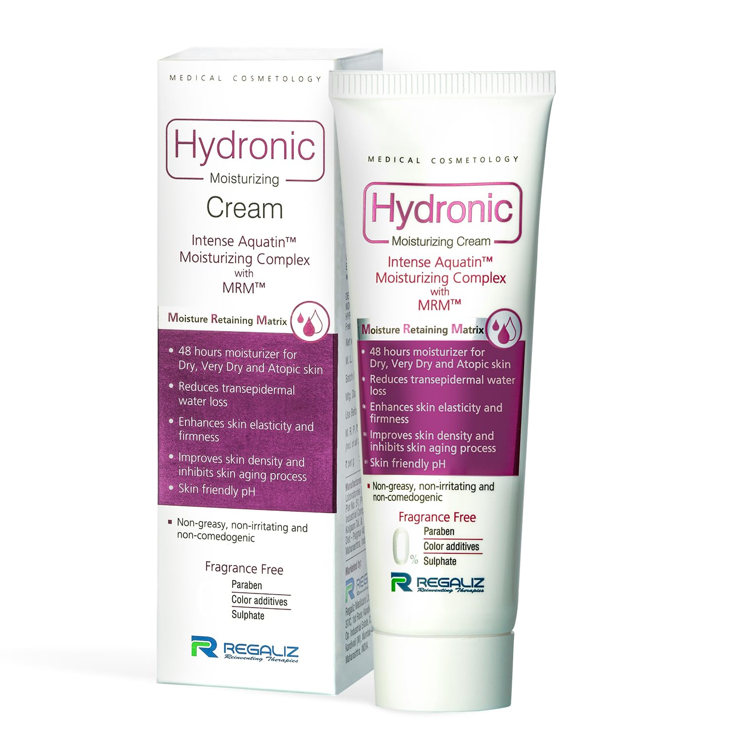 REGALIZ Hydronic Moisturizing Cream | Intense Hydration for Dry Skin | 50g - Skiynse Dermatologique