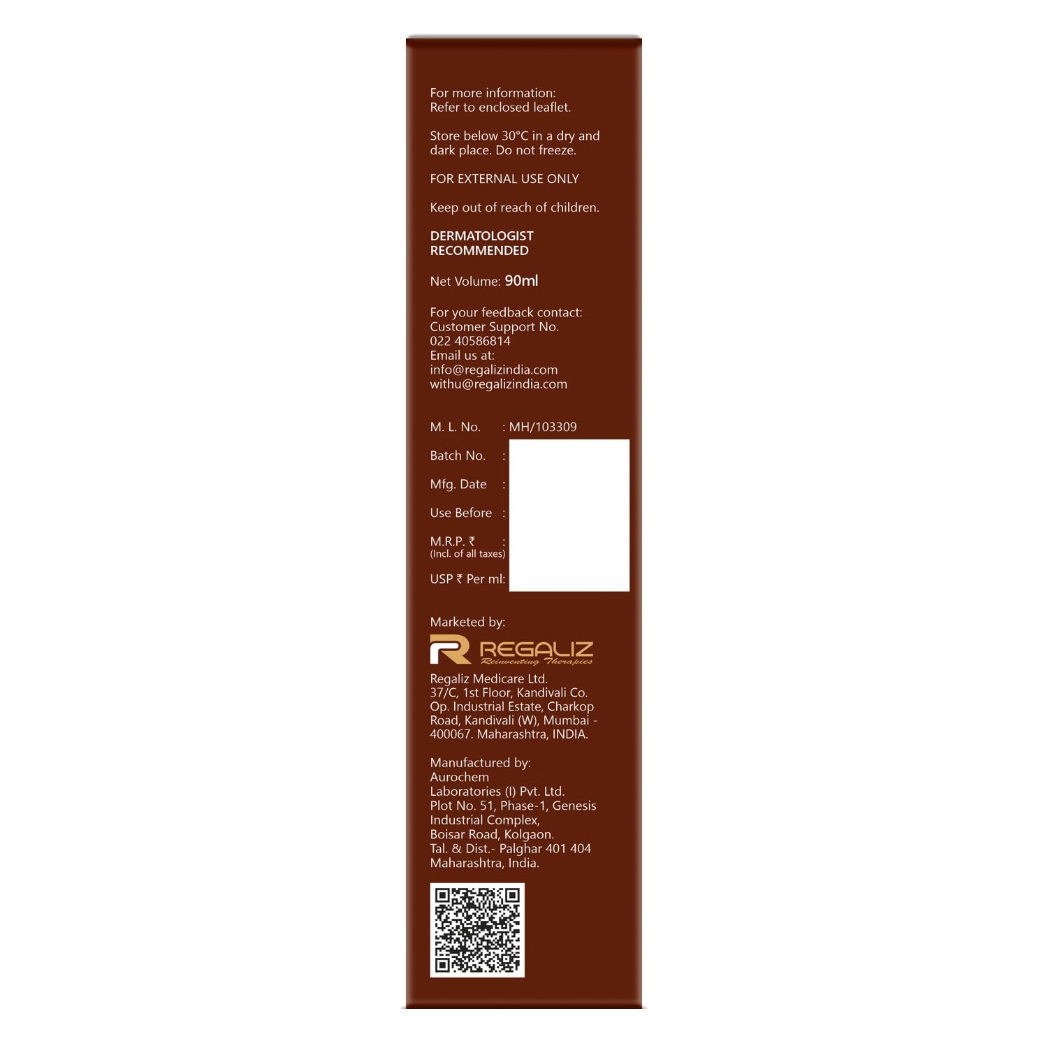 Reinvia-HS Hair & Scalp Protector Serum  for UV & DNA Protection, Lightweight & Hydrating Formula | 90ml - Skiynse Dermatologique