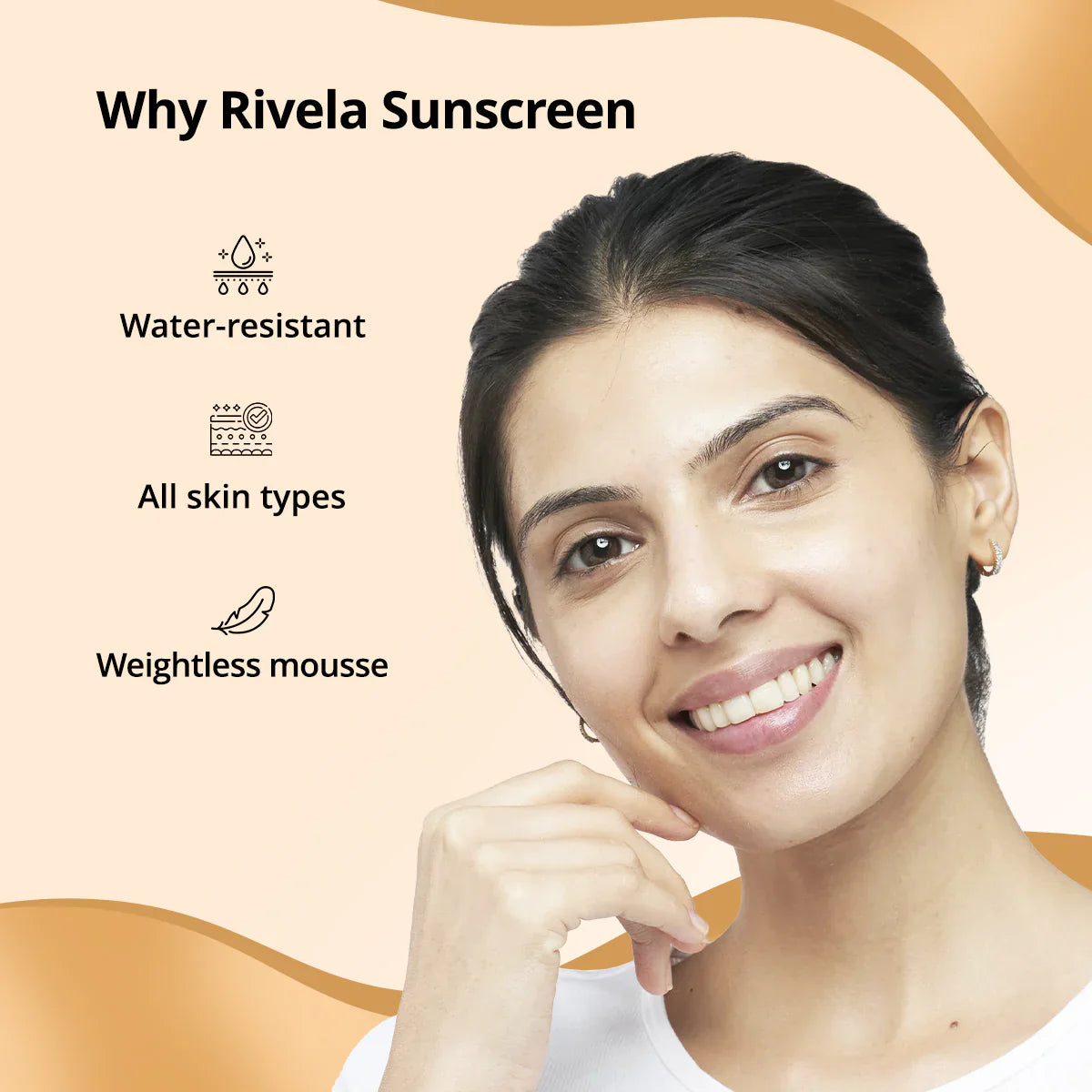 Rivela Lite Sunscreen SPF 50 PA++++| 60g