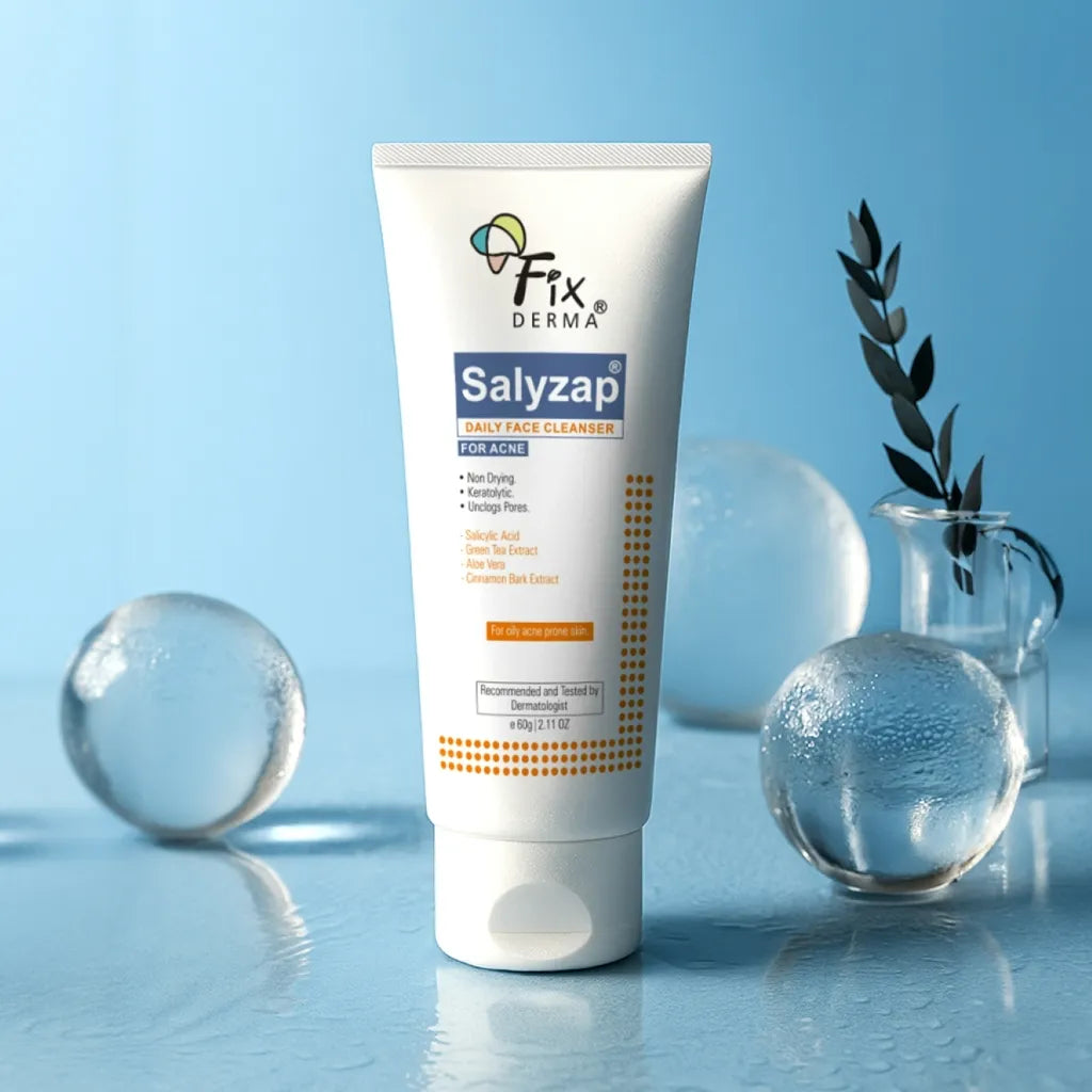 Salyzap Daily Face Cleanser | Non-Drying Cleansing Formula for Clear, Acne-Free Skin