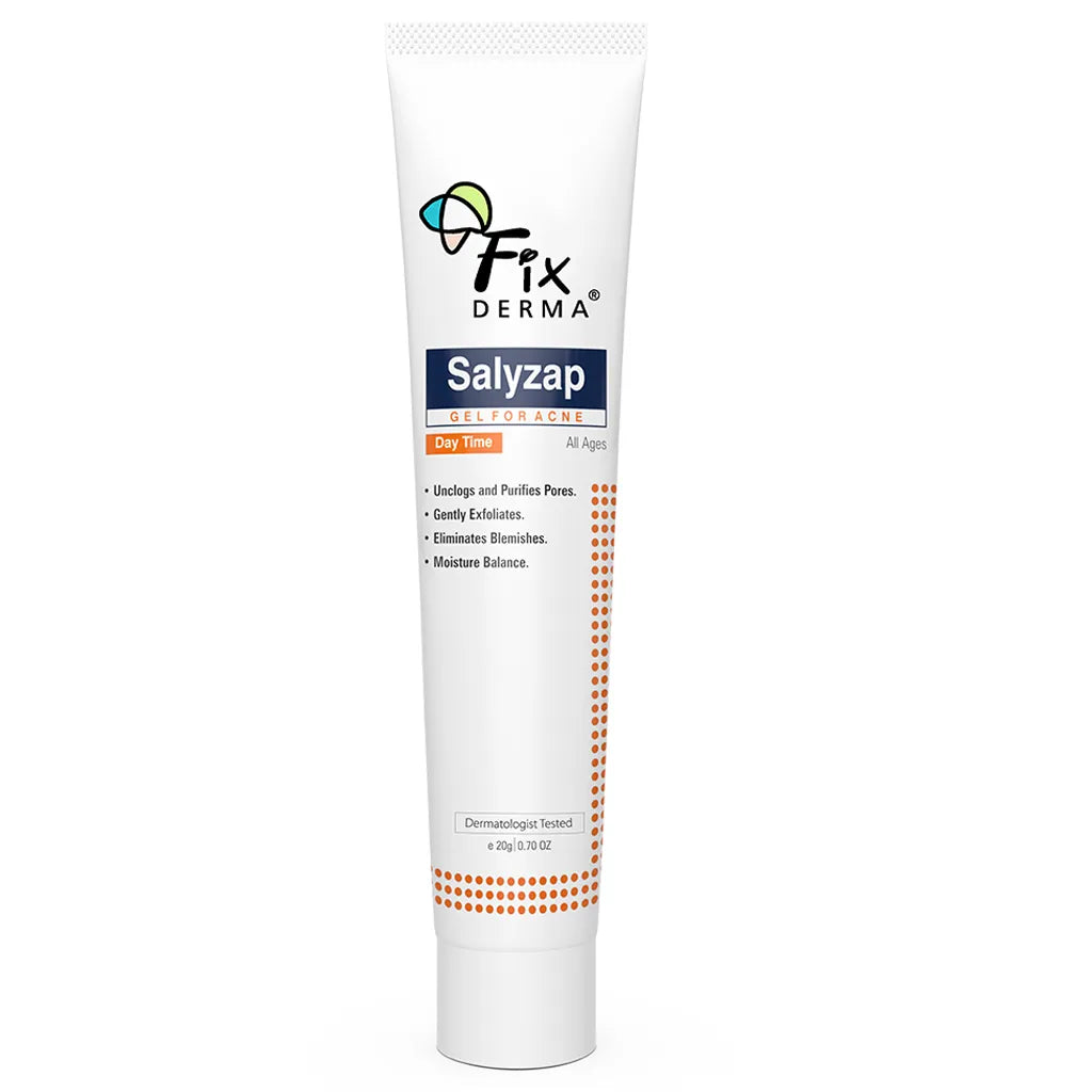 Salyzap Day Time Gel, 20g | A Step-Ahead Formulation for Acne-Prone Skin ( Pack of 2 )