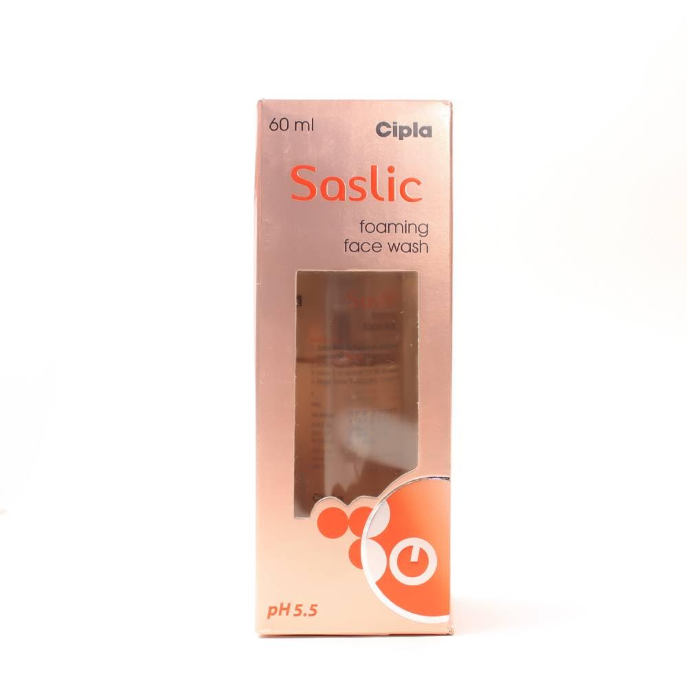 Saslic Foaming Face Wash | pH 5.5 | Salicylic acid | Acne Prone Skin | Oily skin | 60ml
