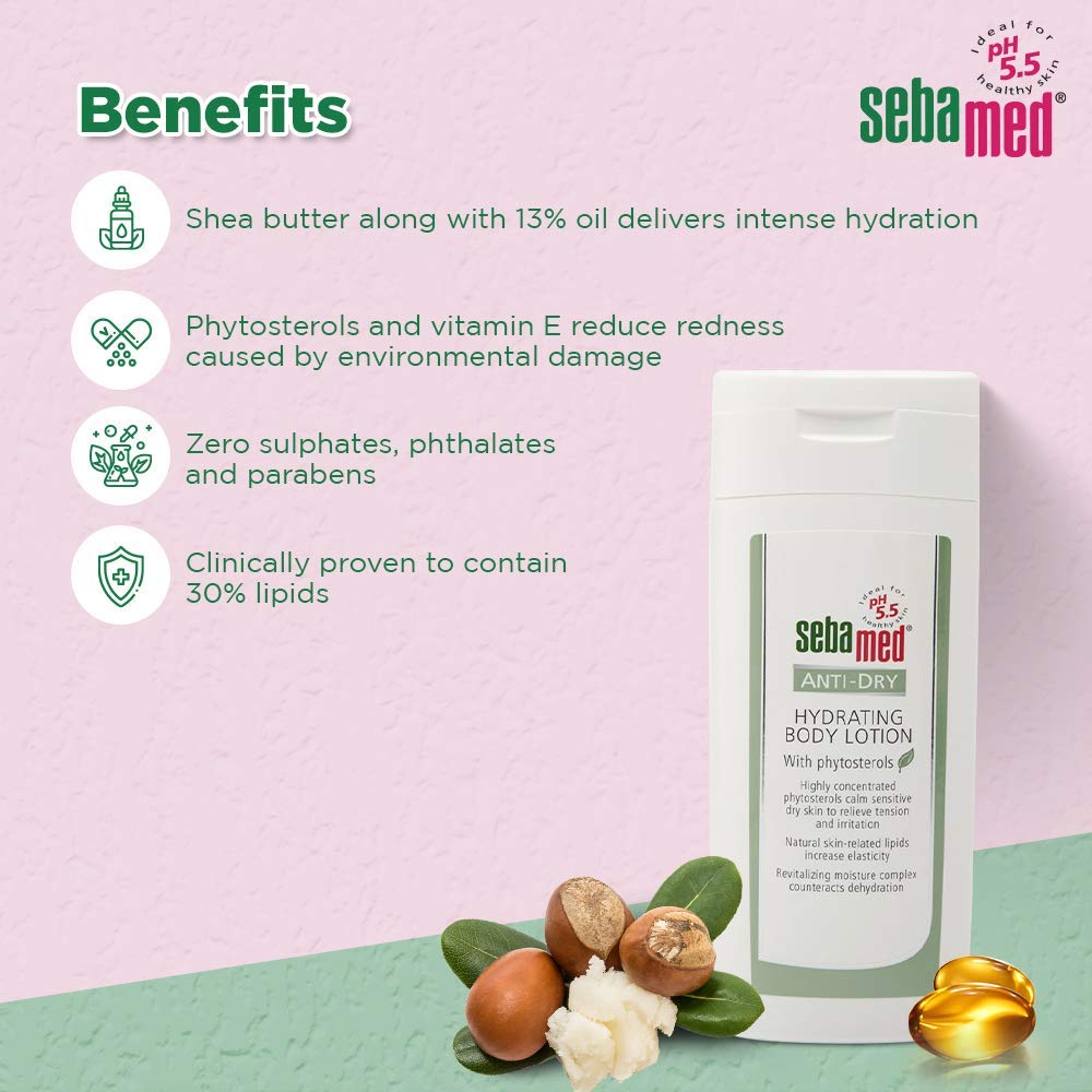 SebaMed Anti-Dry Hydrating Body Lotion |200ml - Skiynse Dermatologique