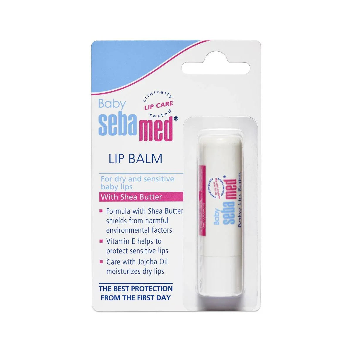 Sebamed Baby Lip Balm|Soft Baby Lips|With Shea Butter | Jojoba Oil & Beeswax| 4.8g