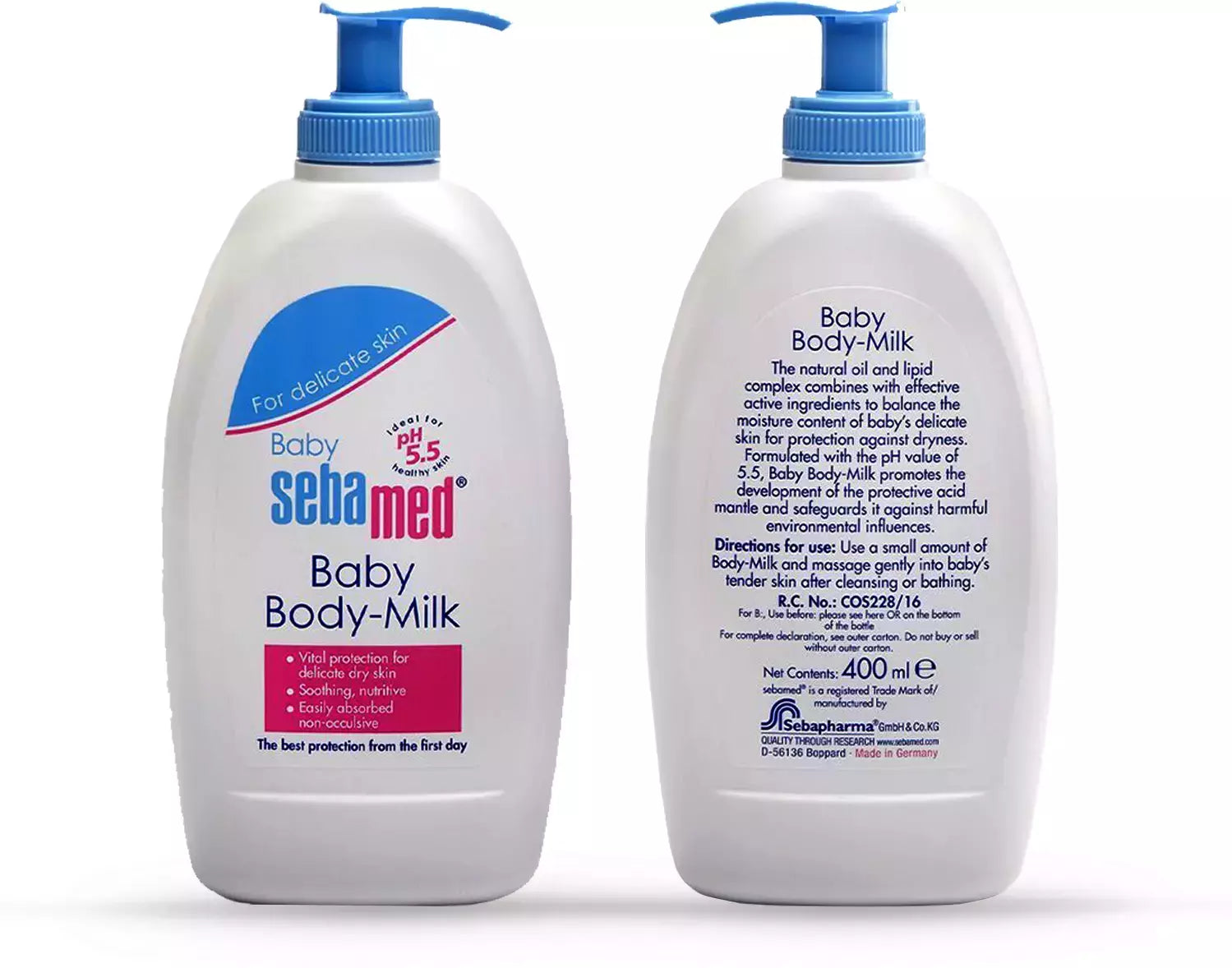 Sebamed Baby Body Milk Lotion | Ph 5.5 | Ideal For Dry Skin | Daily Moisturisation