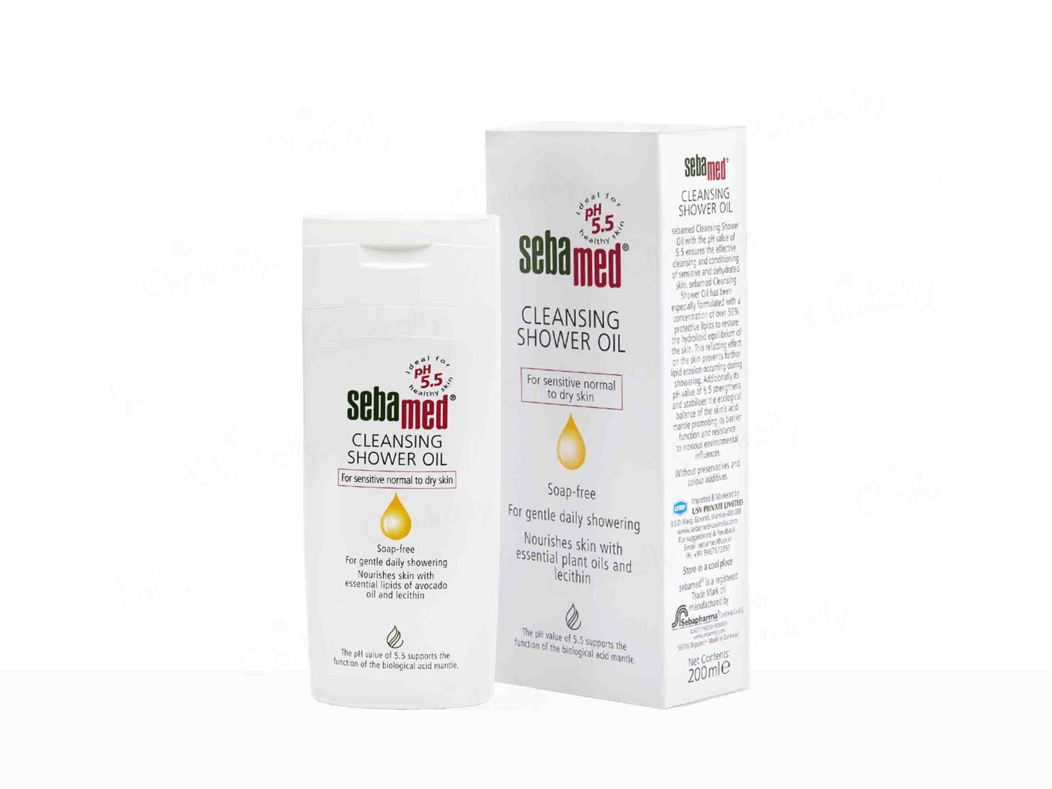 Sebamed Cleansing Shower Oil pH 5.5 | 200 ml - Skiynse Dermatologique