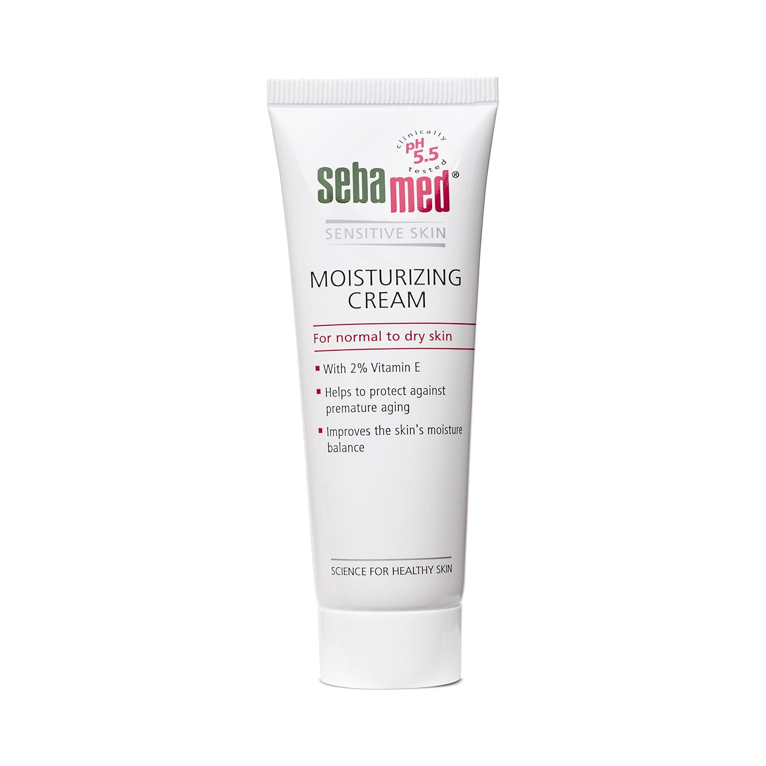 Sebamed Moisturizing Cream | Face moisturizer for men, women | pH 5.5 | Botanical oils & Vit E | Improves skin's moisture balance | Protects against premature ageing | Dermatologically tested | Paraben Free | 50 ml