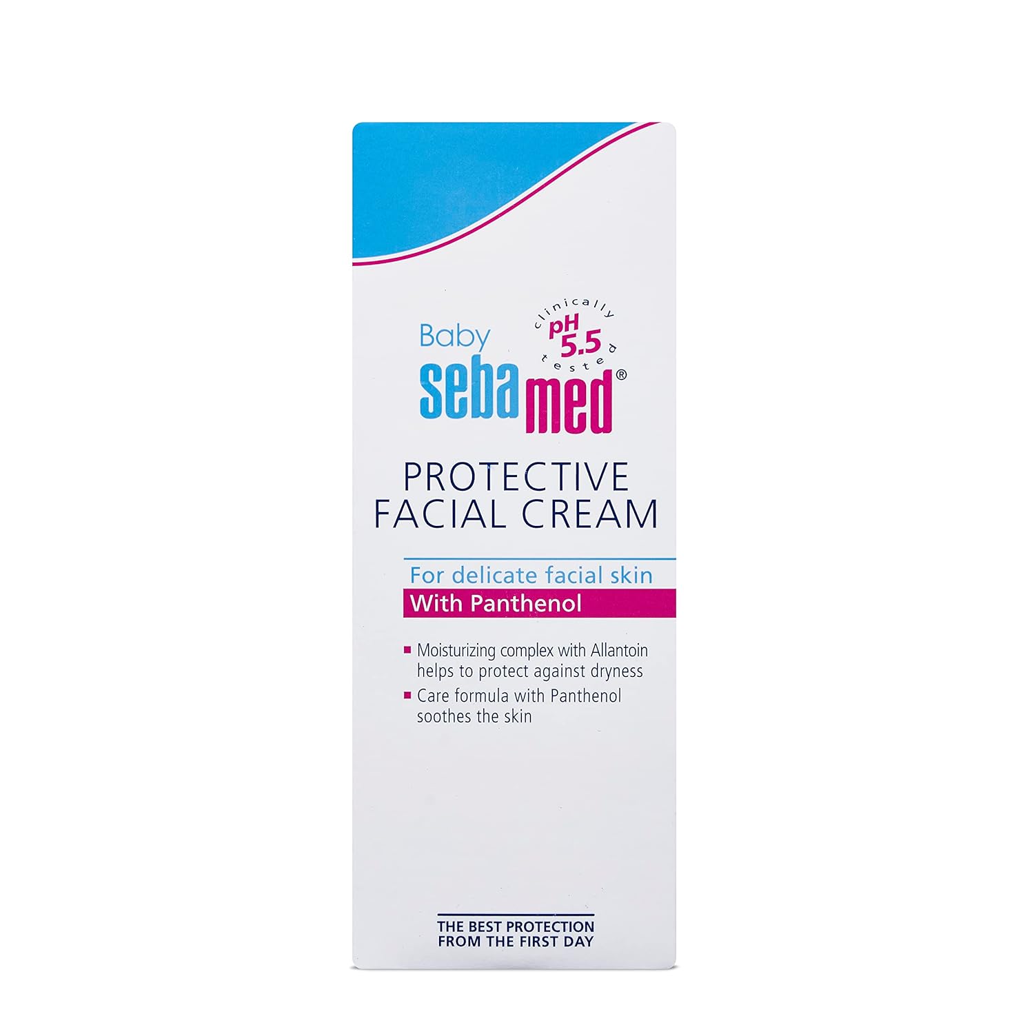 Sebamed Protective Facial Cream|pH 5.5|Baby Face Cream|Vitamin E for Soft Skin|Ideal for salivary rashes