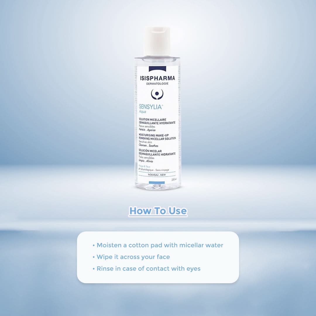 Isispharma Sensylia Aqua Moisturising Make-up Removing Micellar Solution