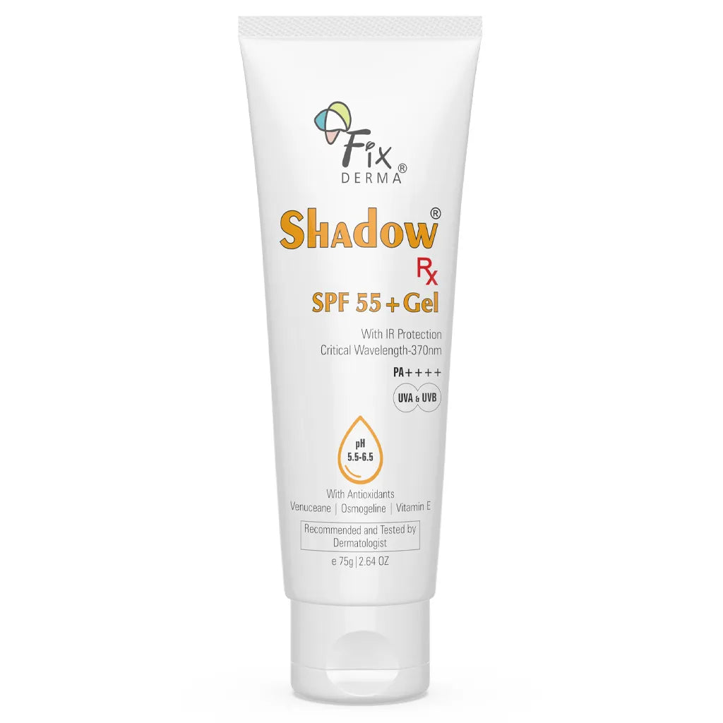 Shadow Rx SPF 55+ Gel, 75g | Lightweight SPF 55+ protection for oily & acne-prone skin