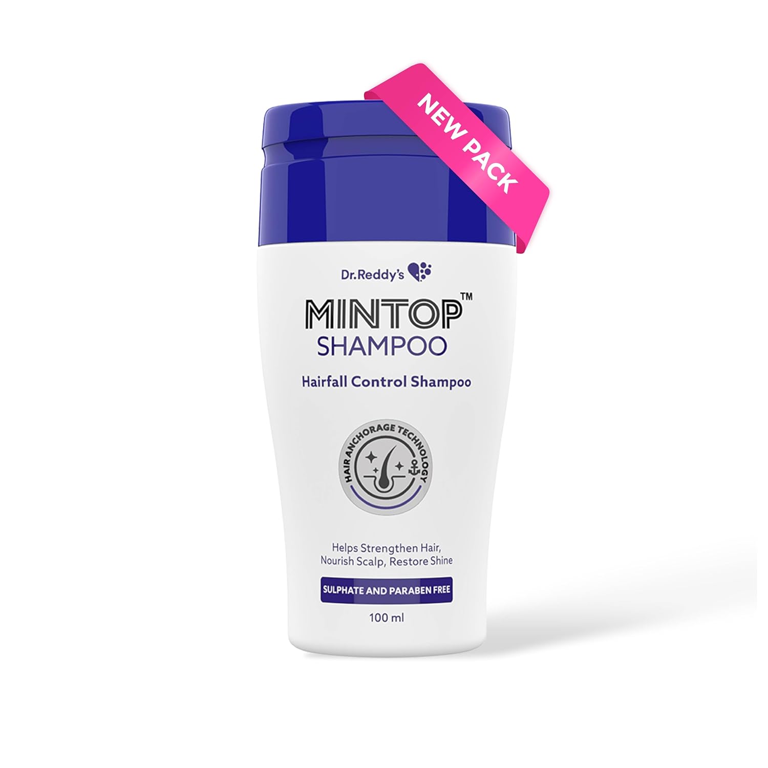 Mintop Pro Shampoo For Hair Fall Control | Fortified With Procapil And Redensyl | Helps Increase Hair Shine Softness | Sulphate Free | Helps Strengthen Hair Roots 100 Ml (Pack of 2 )
