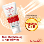 Regaliz Solasafe Sunscreen SPF 50+ Sunscreen | 50g - Skiynse Dermatologique