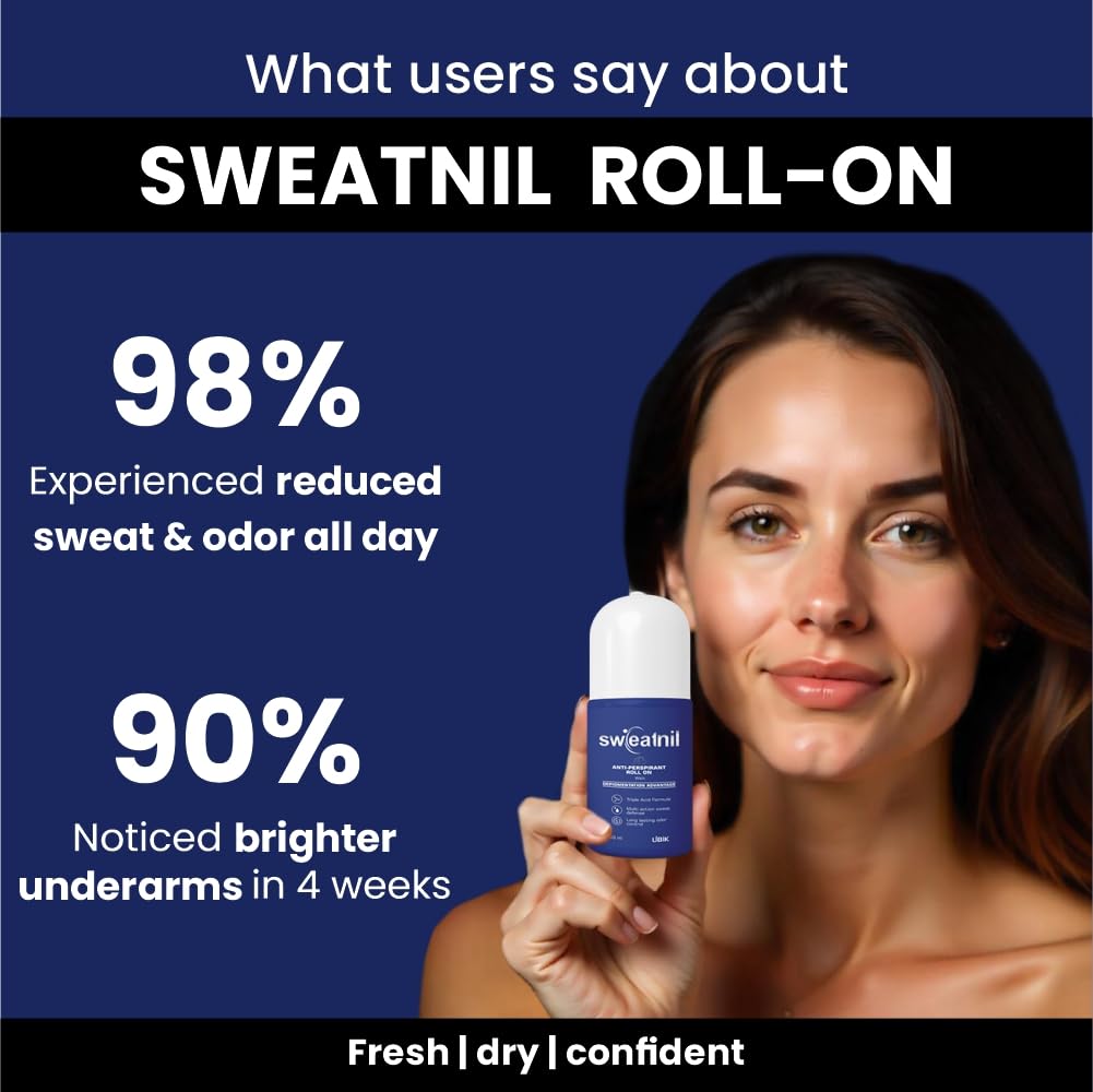 Sweatnil Anti-Perspirent Gel Deodorant For Unisex | 50ml - Skiynse Dermatologique