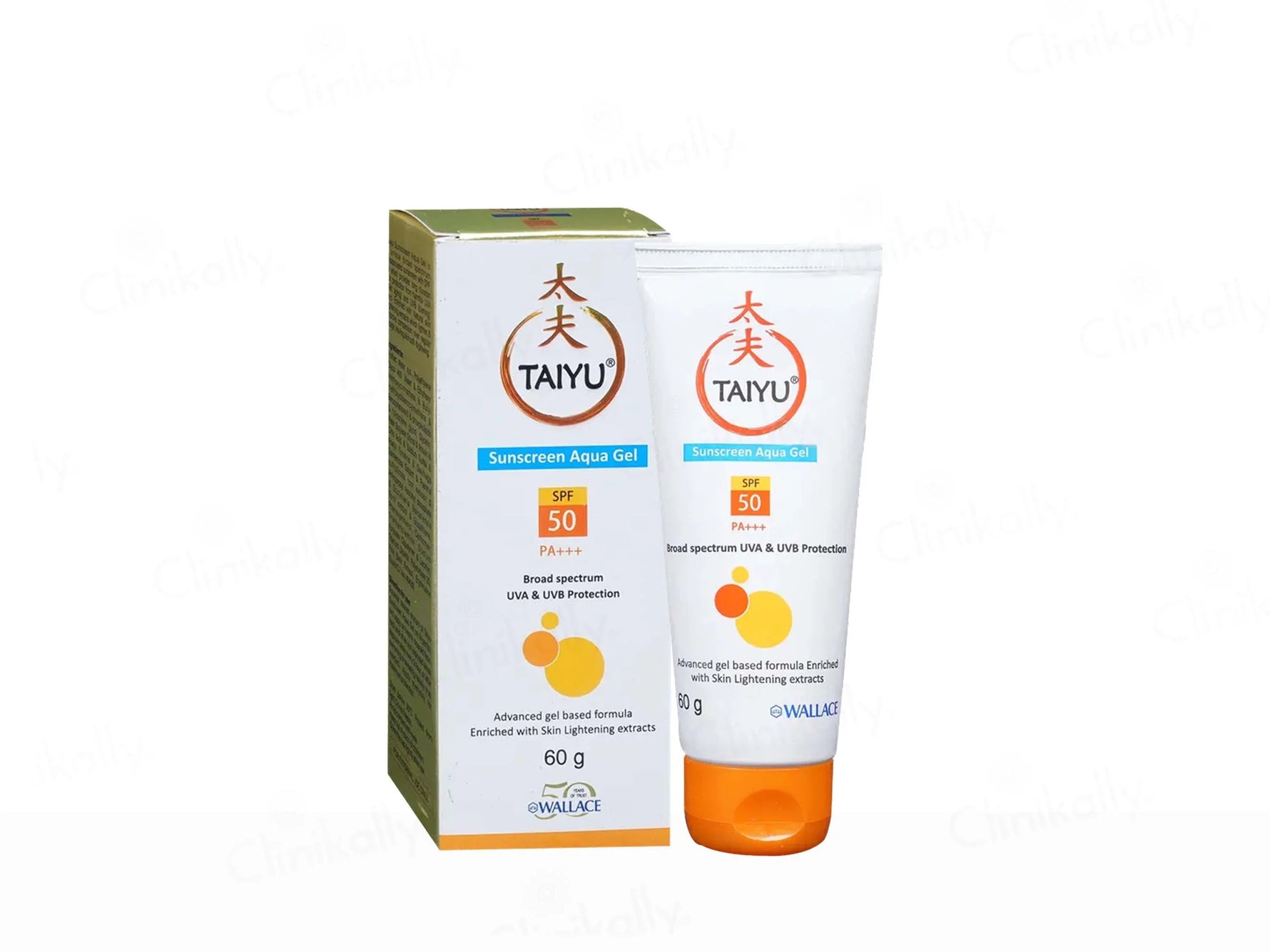 Taiyu Sunscreen Aqua Gel SPF 50 PA+++ - Skiynse Dermatologique