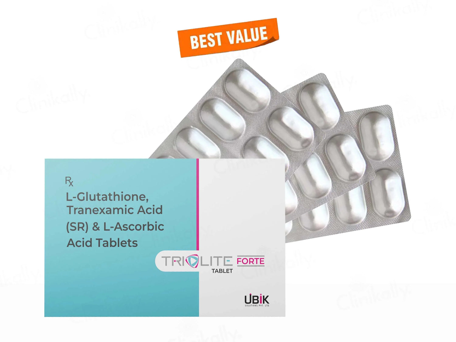 Triolite Forte Tablet 30's Tablets (3 x 10 Tablets) - Skiynse Dermatologique