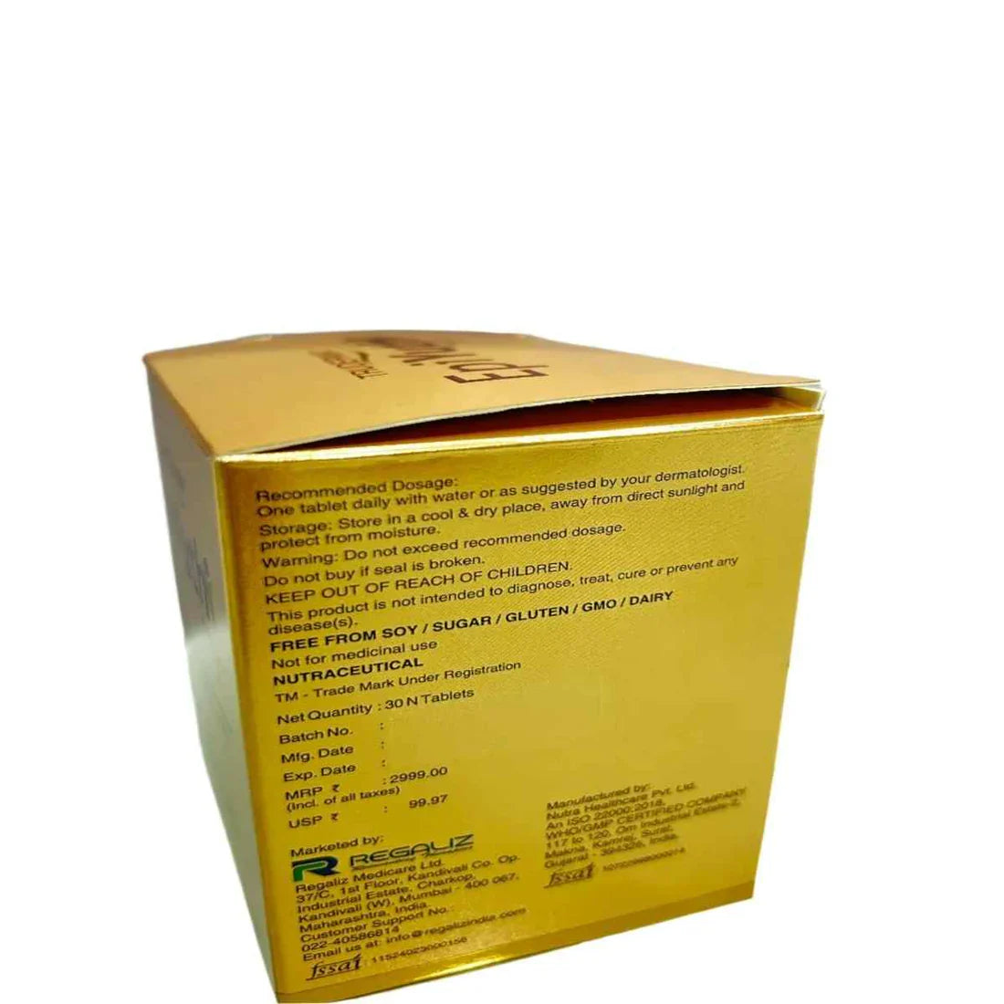 Truderma Epiyuth Tablets supports Skin Health, Cellular Energy & Anti-aging | 30 Tablets - Skiynse Dermatologique