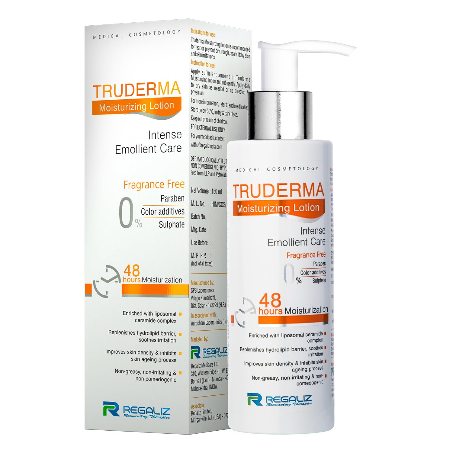 Truderma Moisturizing Lotion | Intense Emollient Care for Dry, Rough, & Itchy Skin | 150ml - Skiynse Dermatologique