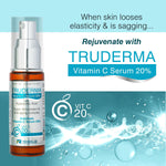 Truderma Vitamin C Serum 20% with Hyaluronic Acid | 20ml - Skiynse Dermatologique