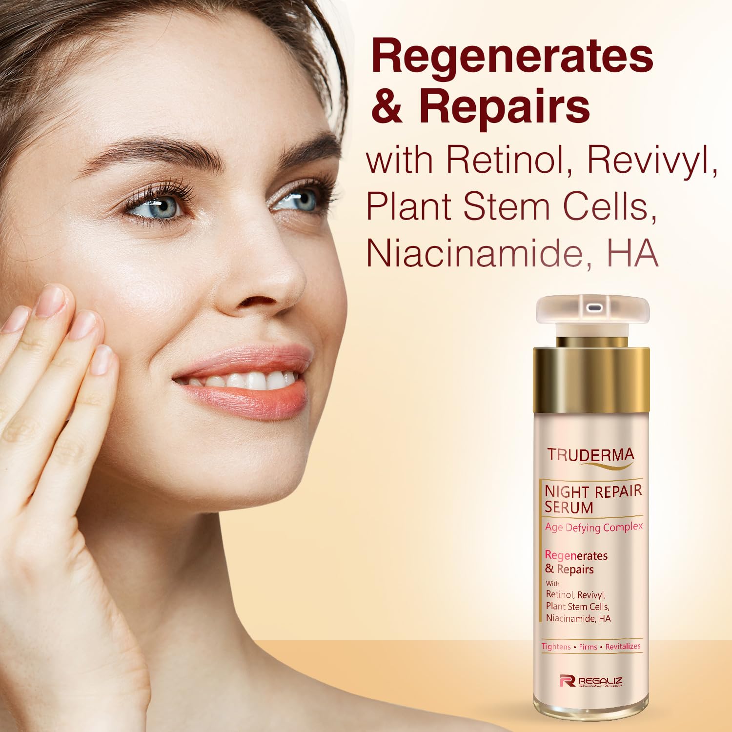 Truderma Night Repair Serum | Overnight Formula for Healthy, Radiant Skin - Skiynse Dermatologique
