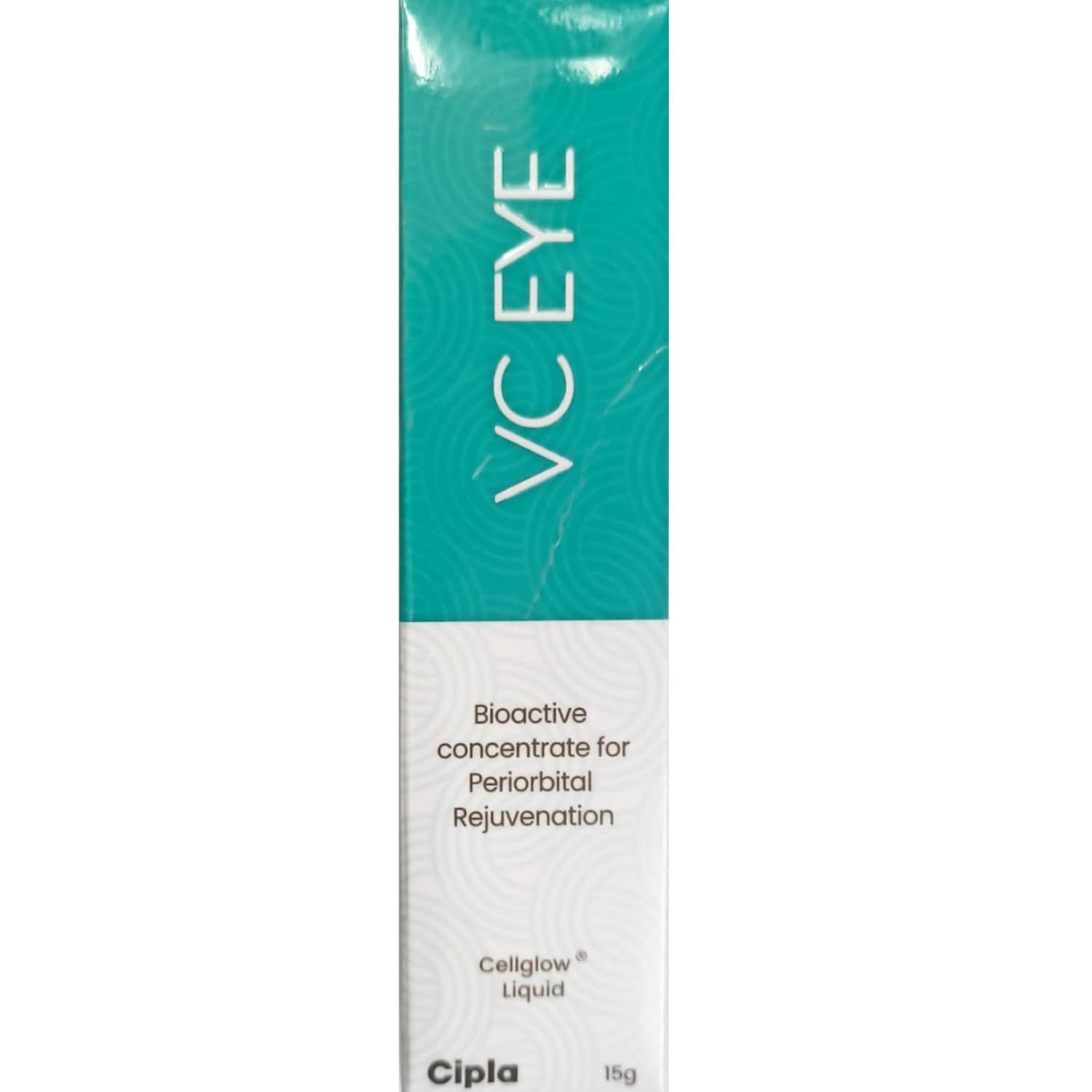 VC Eye Cellglow Liquid Eye Serum | Reduces Under Eye Circle, Eye Puffiness, Fine Lines & Wrinkles, 15g