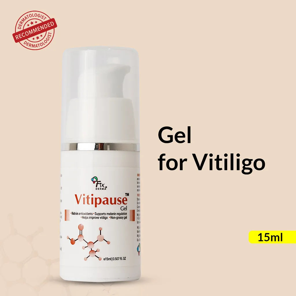 Vitipause Gel, 15 ml | A pigment-regulating formula to improve Vitiligo concerns