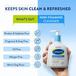 Cetaphil Paraben, Sulphate-Free Gentle Skin Hydrating Face Wash Cleanser with Niacinamide, Vitamin B5 for Dry to Normal, Sensitive Skin - Skiynse Dermatologique