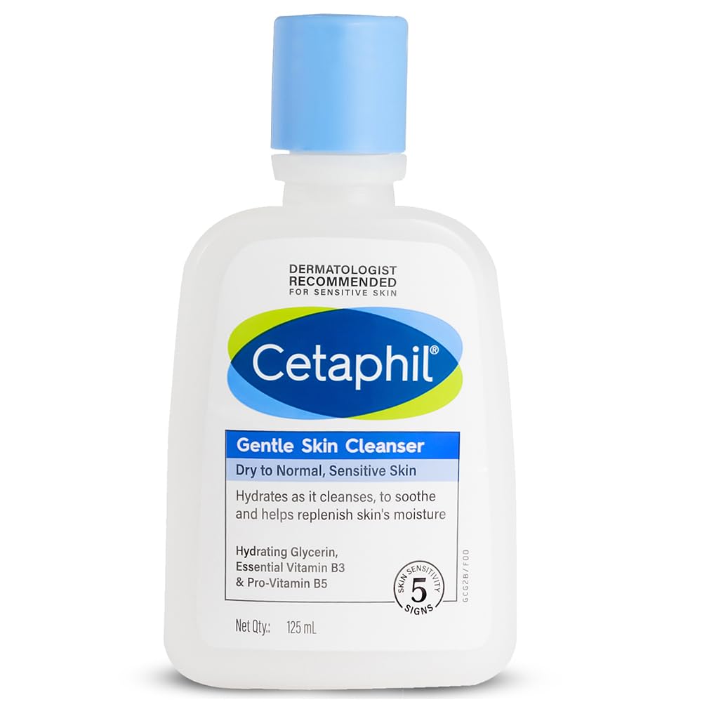 Cetaphil Paraben, Sulphate-Free Gentle Skin Hydrating Face Wash Cleanser with Niacinamide, Vitamin B5 for Dry to Normal, Sensitive Skin - Skiynse Dermatologique