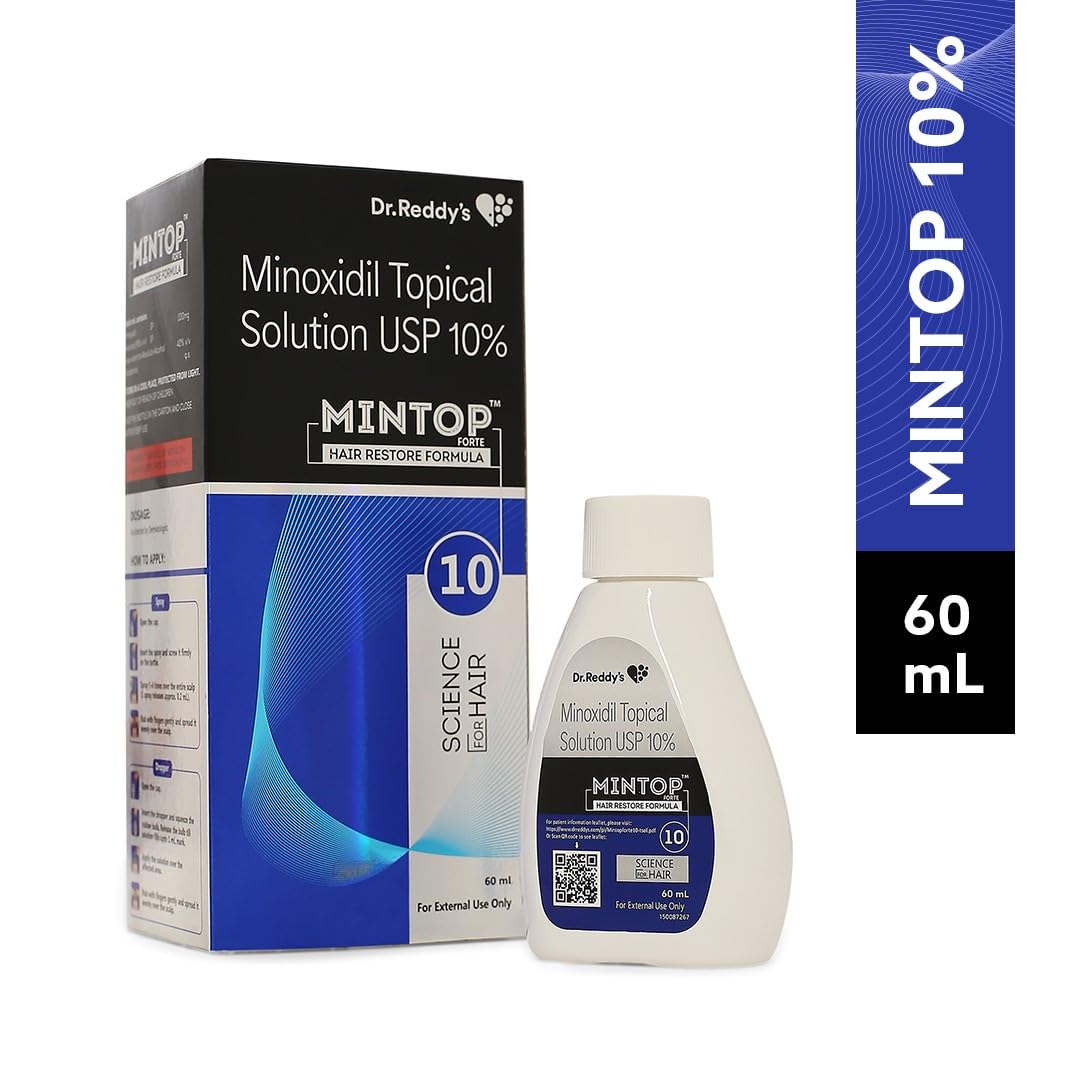MINTOP FORTE 10% TOPICAL SOLUTION - Bottle of 120 ml