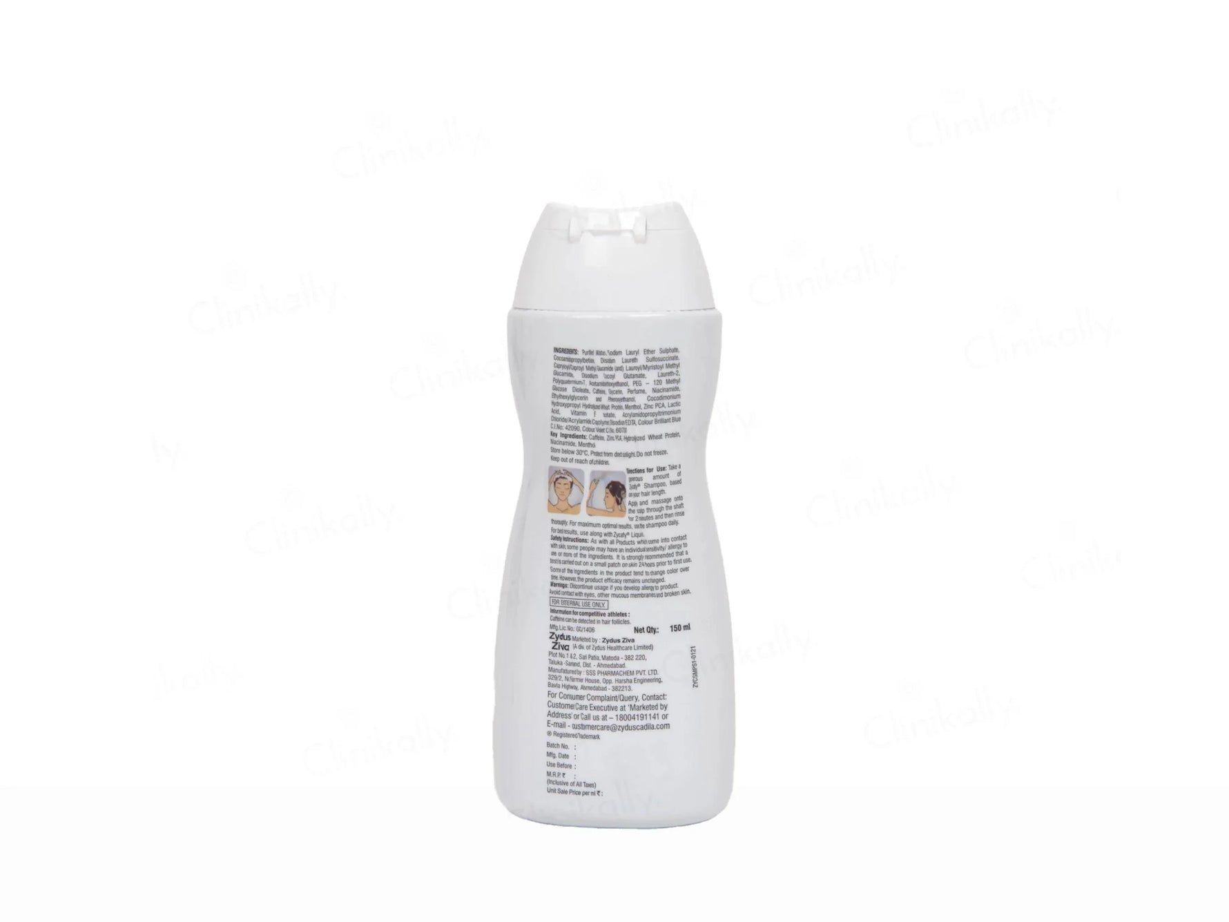 Zycafy Anti Hair Fall Shampoo |150 ml - Skiynse Dermatologique